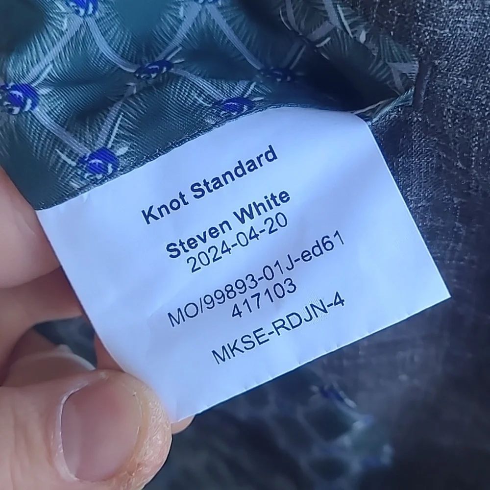 KNOT STANDARD Custom Grey‎ Weave Dormeuil Cloth Wool Sz 34 R Mens Sport Coat